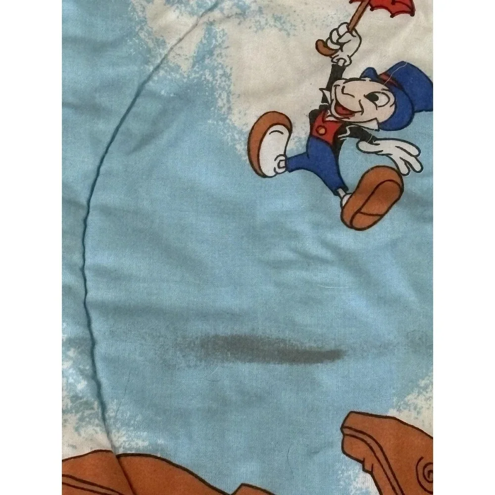 Vintage Walt Disney Productions Mickey Air Mobile Full Comforter Mickey Minnie